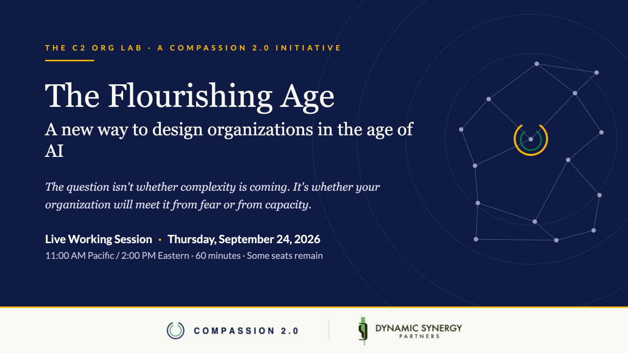The Flourishing Age — A new way to design organizations in the age of AI